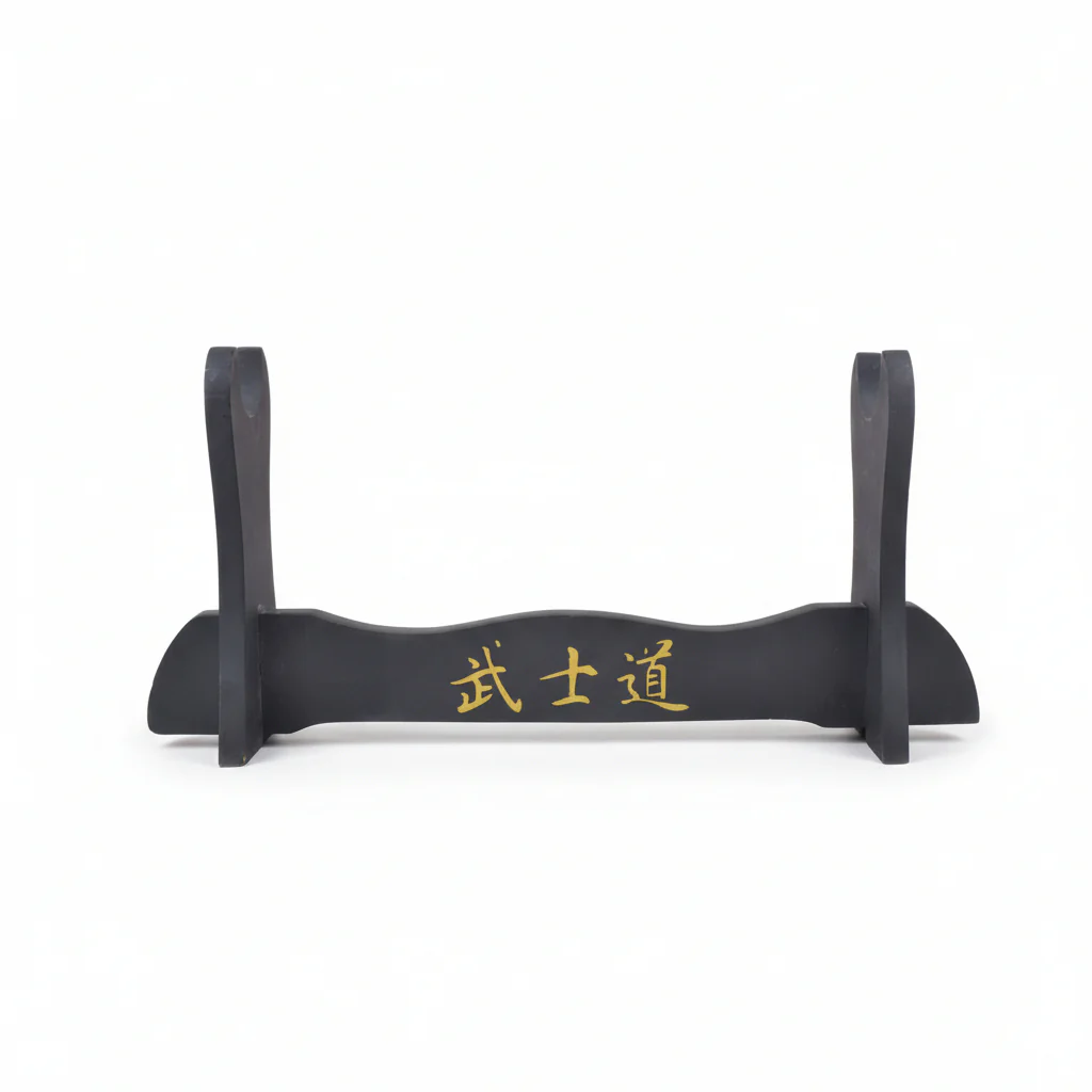 Horizontal Support For Katana With Ideograms