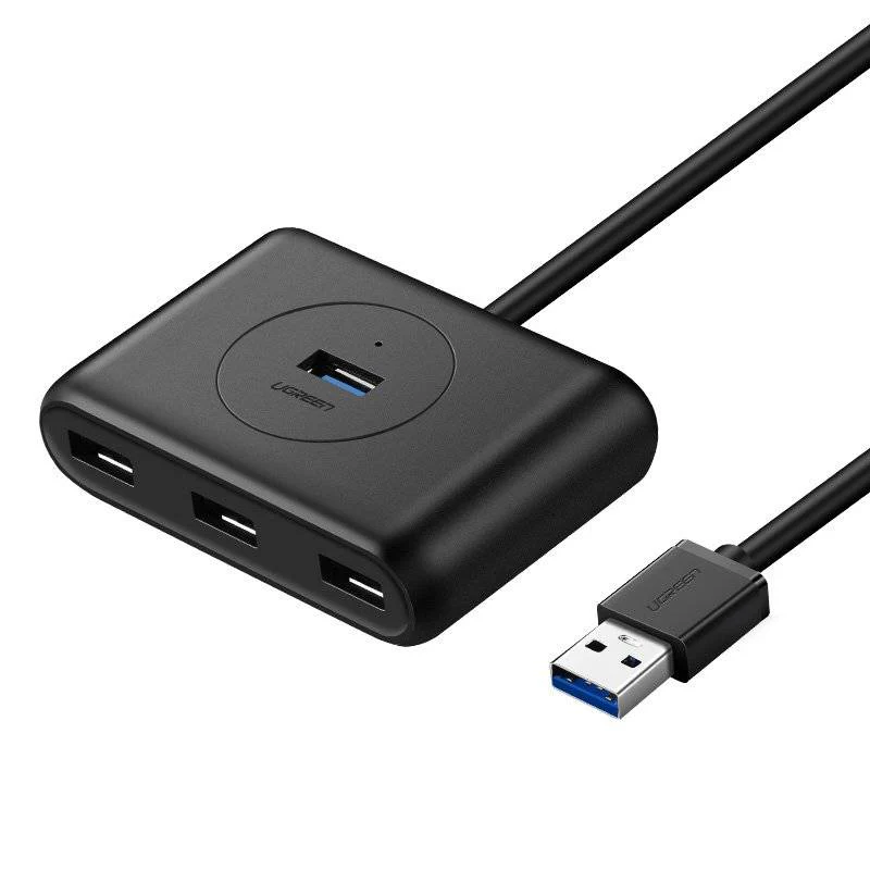 HUB Ugreen USB-A 3.0 to 4x USB-A 3.0 , 1m , Black , 20290