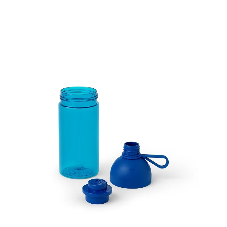 Hydration Bottle Lego Transparent - Blue 0.5L - Image 2