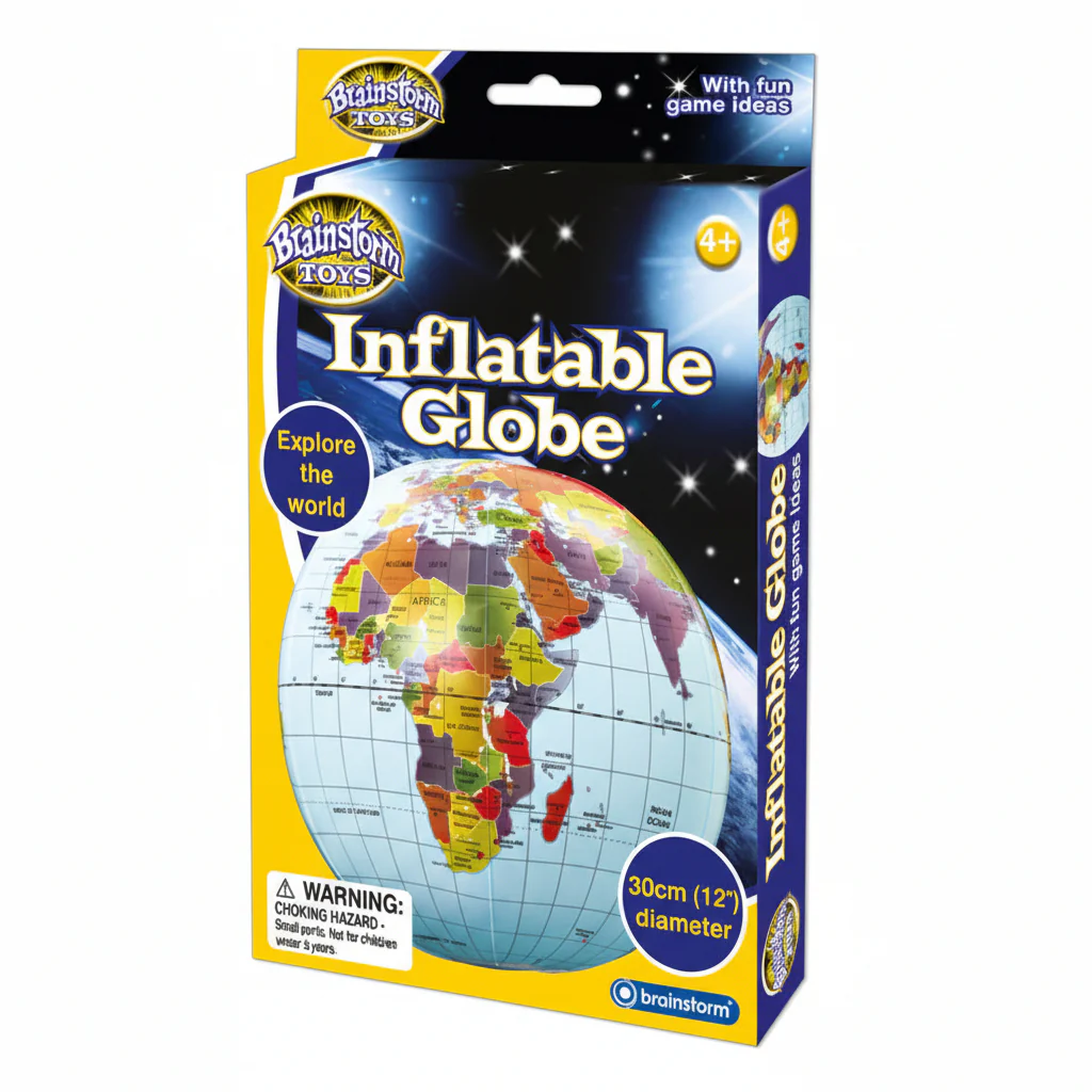 Inflatable World Globe 30cm