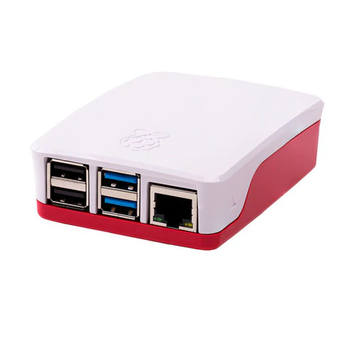 IoT Original case for 4B Raspberry , white/red - Image 2