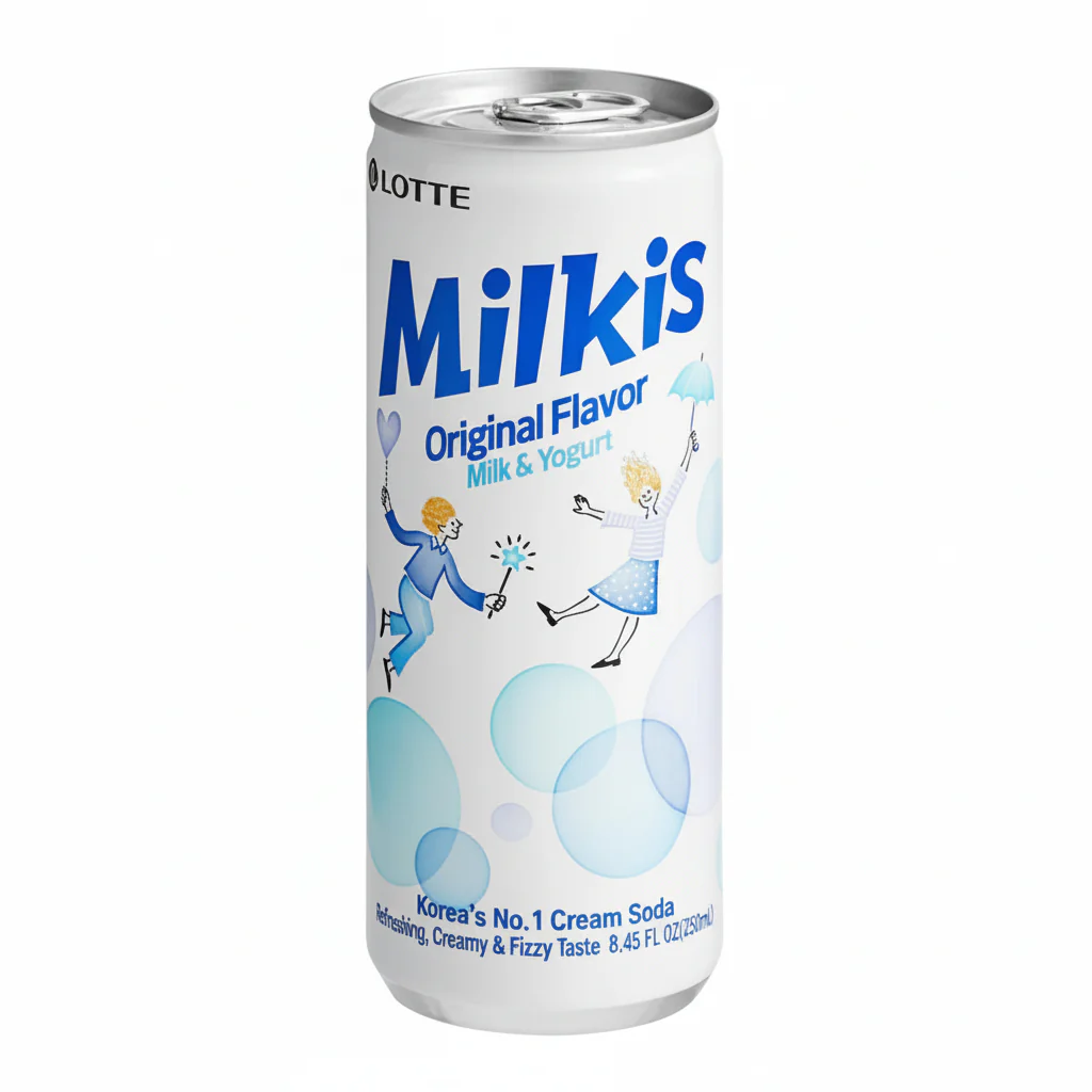 Juice Lotte Milkis Lactic Acid Bacteria Flavor