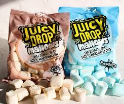 Juicy Drop Bazooka Mallows Raspberry 100g - Image 2