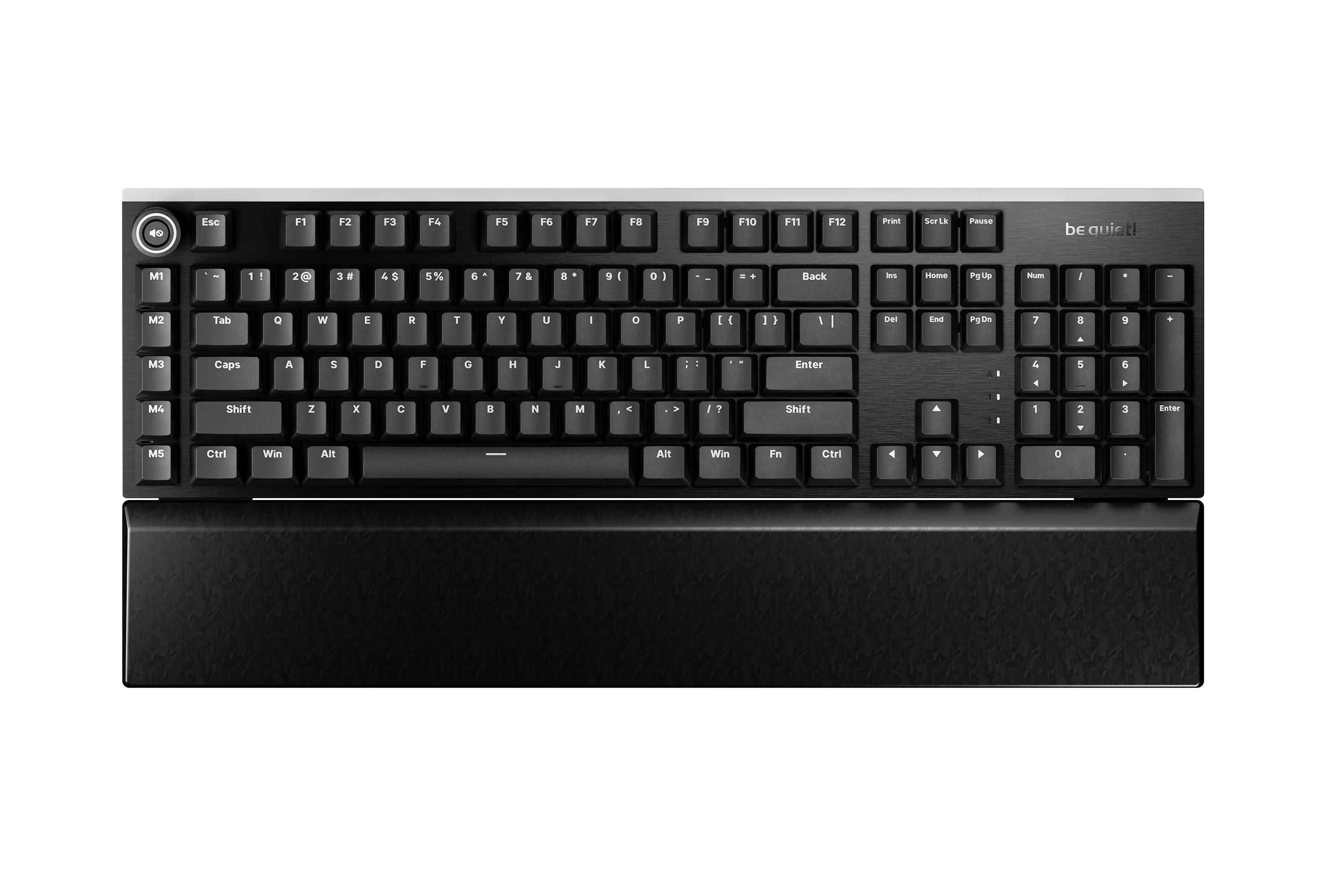 Keyboard be quiet! Light Mount Silent Linear , Mechanical 1000Hz , RGB , QWERTY US , Black , BT003US - Image 2