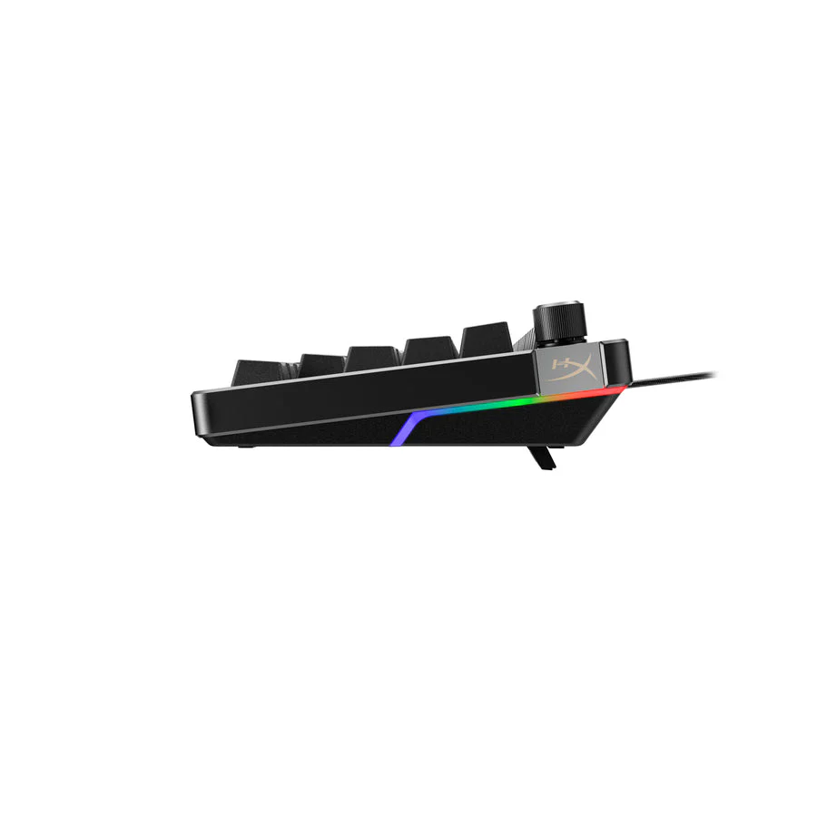 Keyboard HyperX Alloy Rise 75 , RGB and 5 brightness levels , Mechanical Gaming HX Red Keys Linear , 100% anti-ghosting , Detachable USB-C Cable , US Layout , Black , 7G7A4AA - Image 4