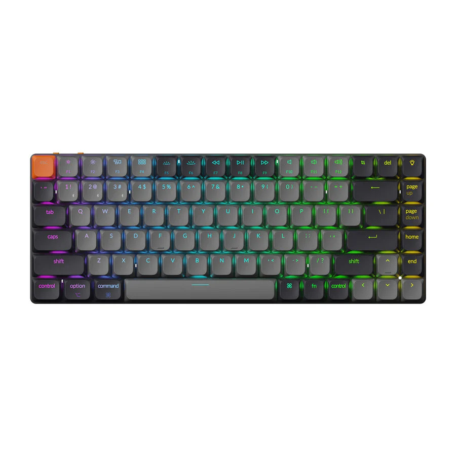 Keyboard Keychron K3 V3 , 75% , QMK/VIA Online Customization , Wireless + Bluetooth , Mechanical Keyboard with Red Switch and RGB Backlight , US Layout , K3X-B1 - Image 2