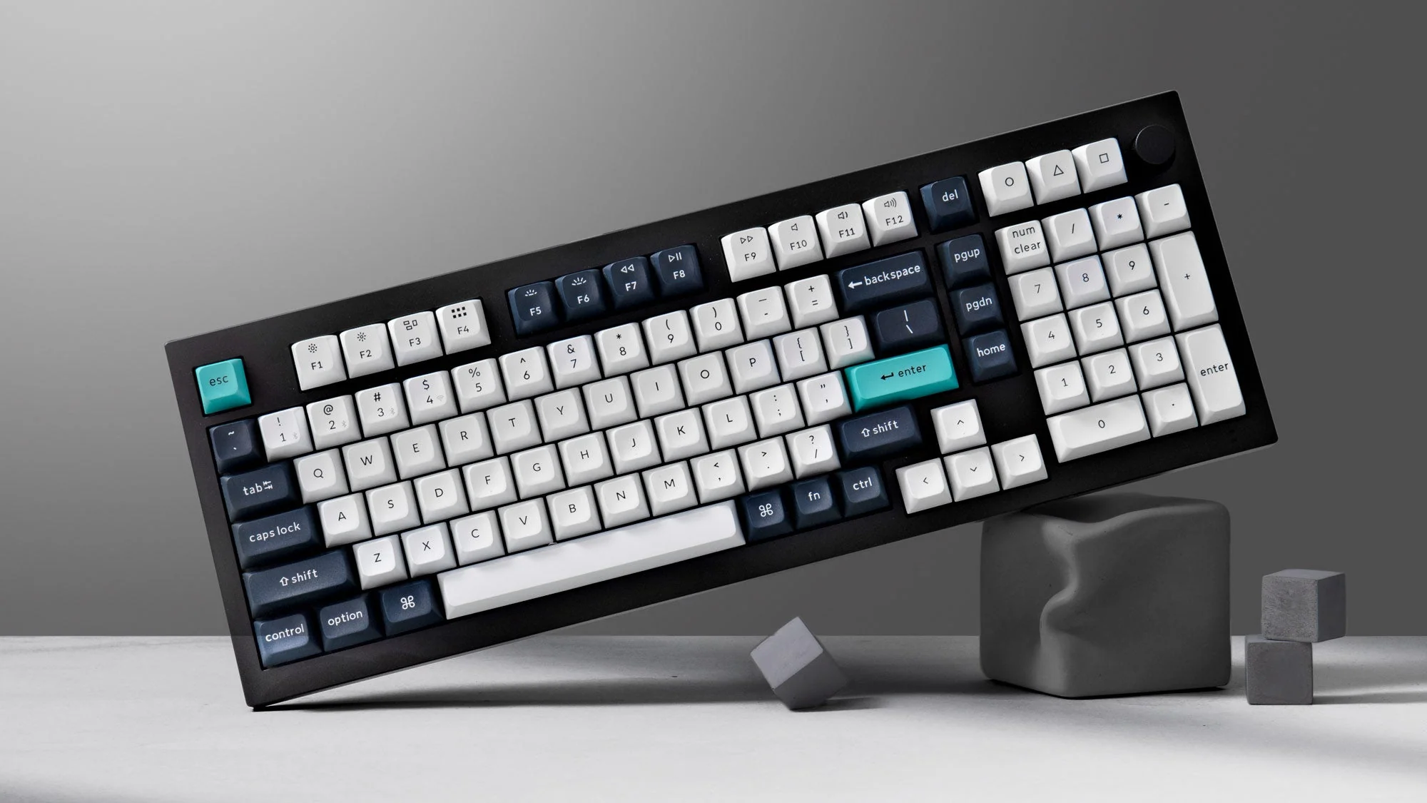 Keyboard Keychron Q5 MAX , QMK/VIA Online Customization , Wireless + Bluetooth , Mechanical Keyboard with Red Switch , US Layout , Q5M-M1 - Image 2