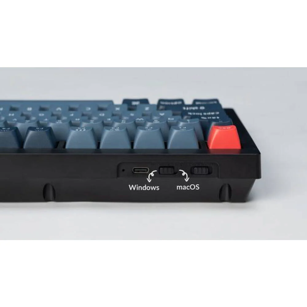 Keyboard Keychron V1 Max , Mechanical , Wireless Bluetooth BT5.1 , Brown Switch 75% US , V1M-D3 - Image 3