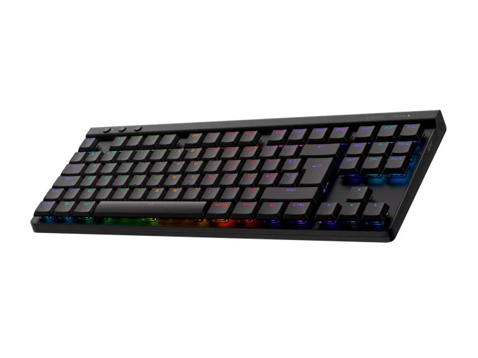 Keyboard Logitech G515 TKL , LIGHTSYNC RGB , LIGHTSPEED Wireless or Bluetooth or USB wired connection , Mechanical Switches Tactile , US Layout , Black , 920-012539 - Image 2