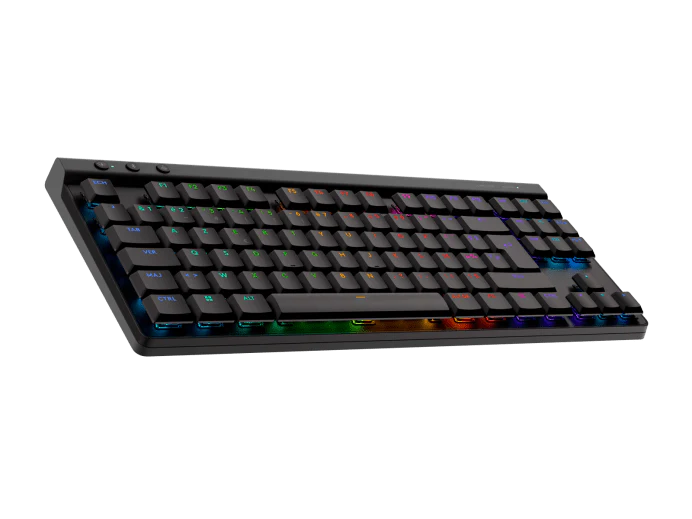 Keyboard Logitech G515 TKL , LIGHTSYNC RGB , LIGHTSPEED Wireless or Bluetooth or USB wired connection , Mechanical Switches Tactile , US Layout , Black , 920-012539 - Image 3