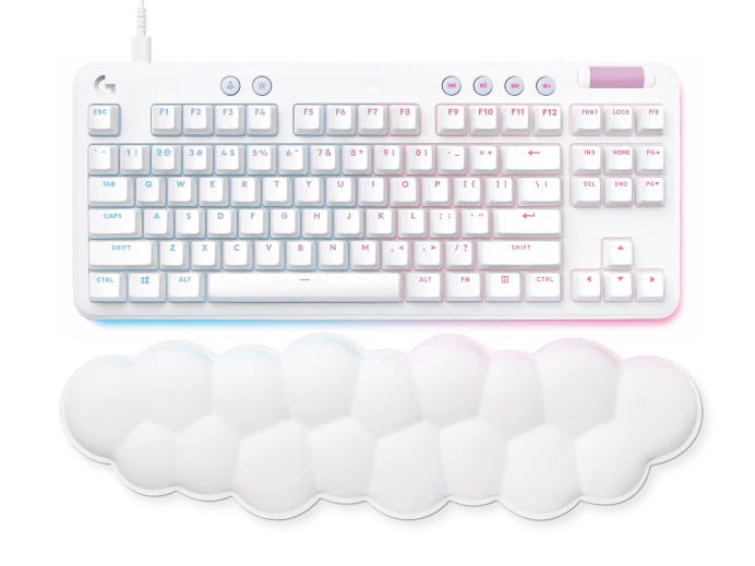 Keyboard Logitech G713 TKL , LIGHTSYNC RGB , GX Mechanical Switches , US Layout , White , 920-010422
