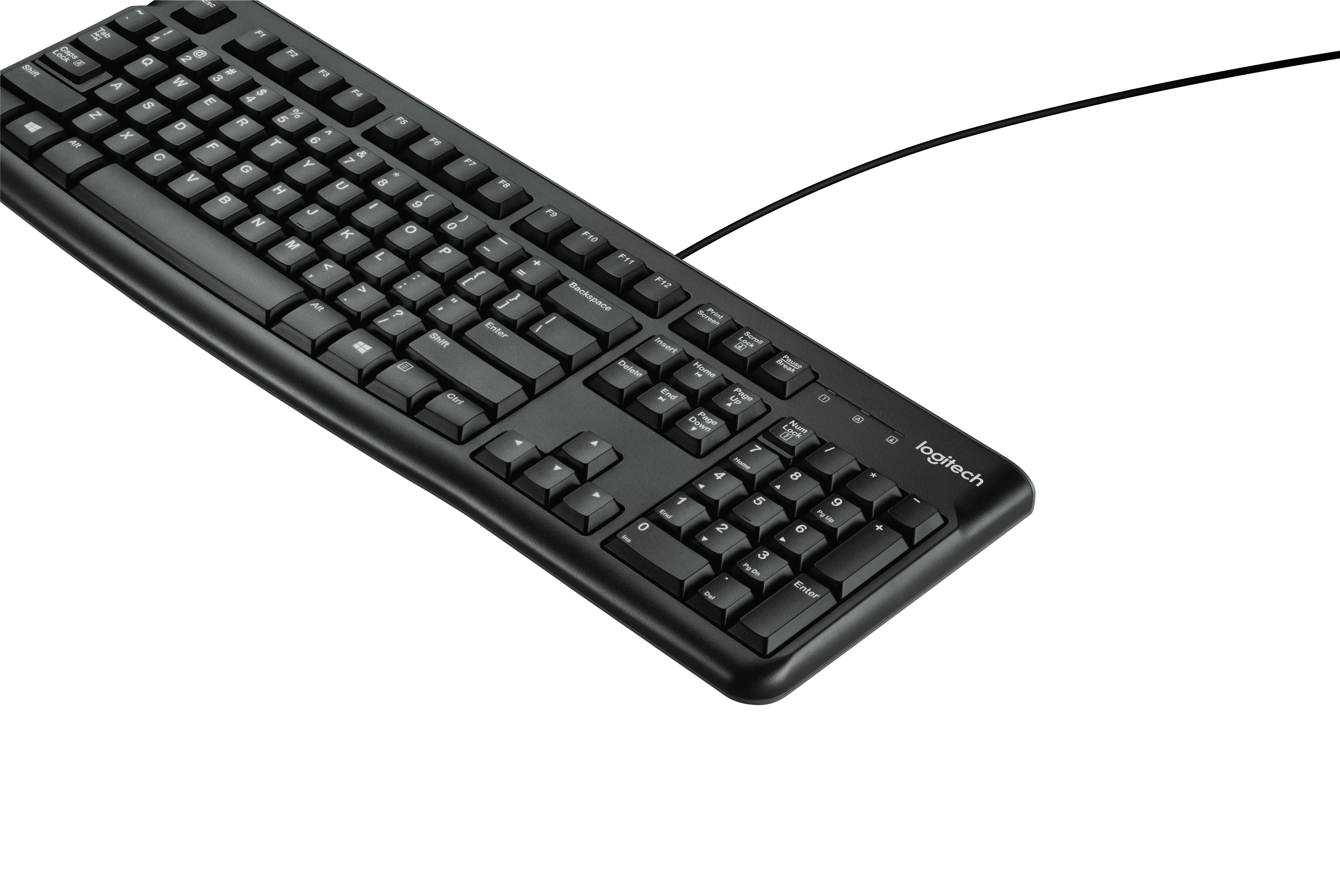 Keyboard Logitech K120 USB Black 920-002479 - Image 2