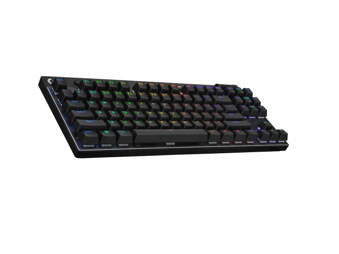 Keyboard Logitech PRO X TKL , LIGHTSYNC RGB , LIGHTSPEED Wireless or Bluetooth or USB wired connection , Mechanical Optical Switches Tactile , US Layout , Black , 920-012136 - Image 2