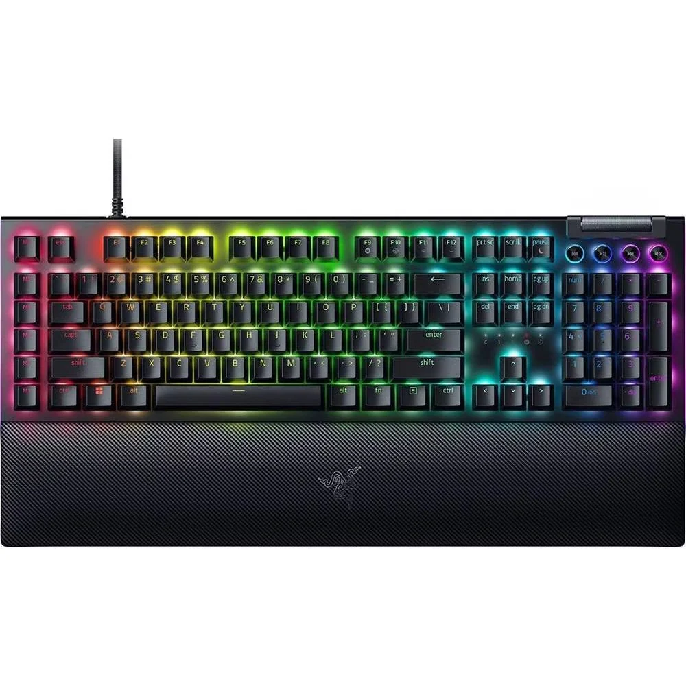 Keyboard Razer BLACKWIDOW V4 , Chroma RGB + Underglow LED RGB , Yellow Linear Switch , RZ03-04691800-R3M1