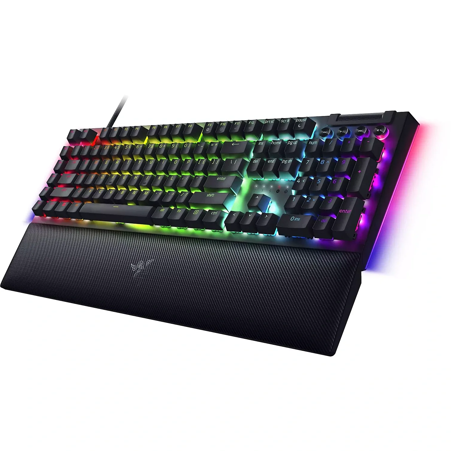 Keyboard Razer BLACKWIDOW V4 , Chroma RGB + Underglow LED RGB , Yellow Linear Switch , RZ03-04691800-R3M1 - Image 2