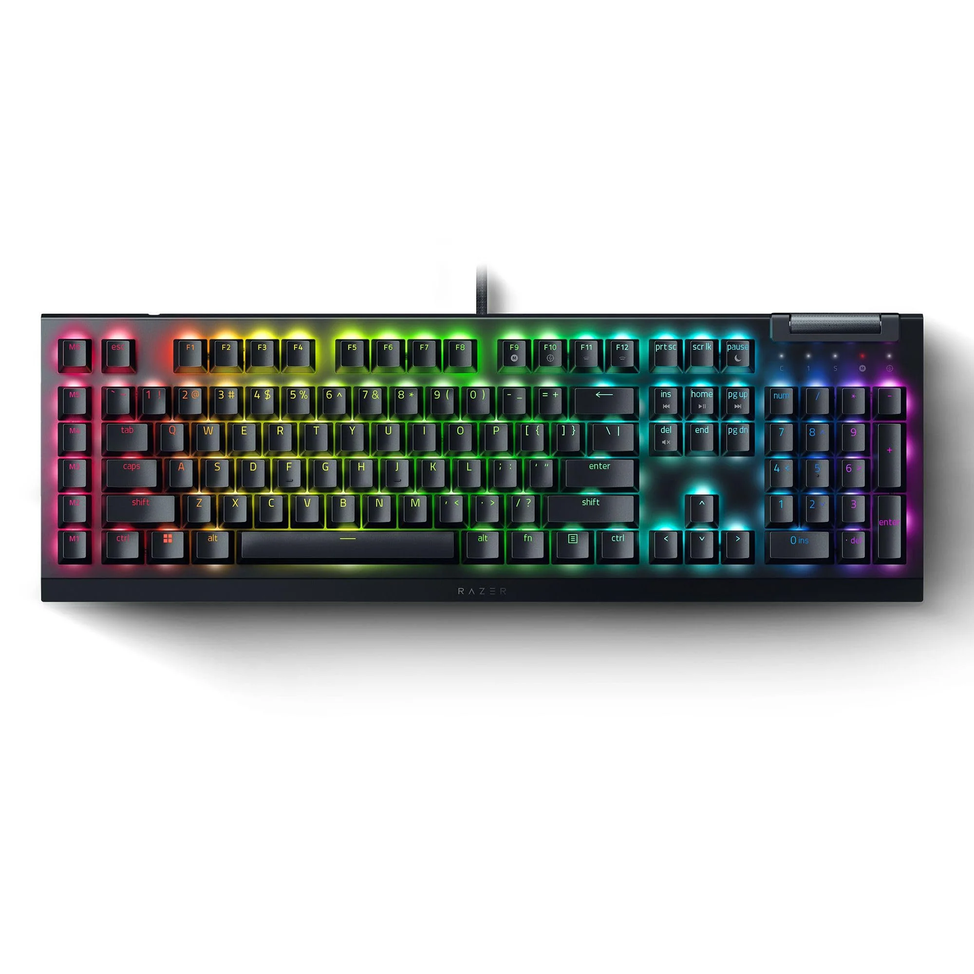 Keyboard Razer BlackWidow V4 X , Chroma RGB , Yellow Linear Switches , RZ03-04701800-R3M1
