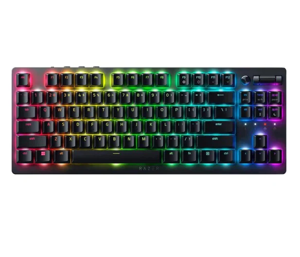 Keyboard Razer Deathstalker V2 PRO TKL , Wireless low profile mechanical linear Red Optical Switches , Chroma RGB , Black , RZ03-04370100-R3M1