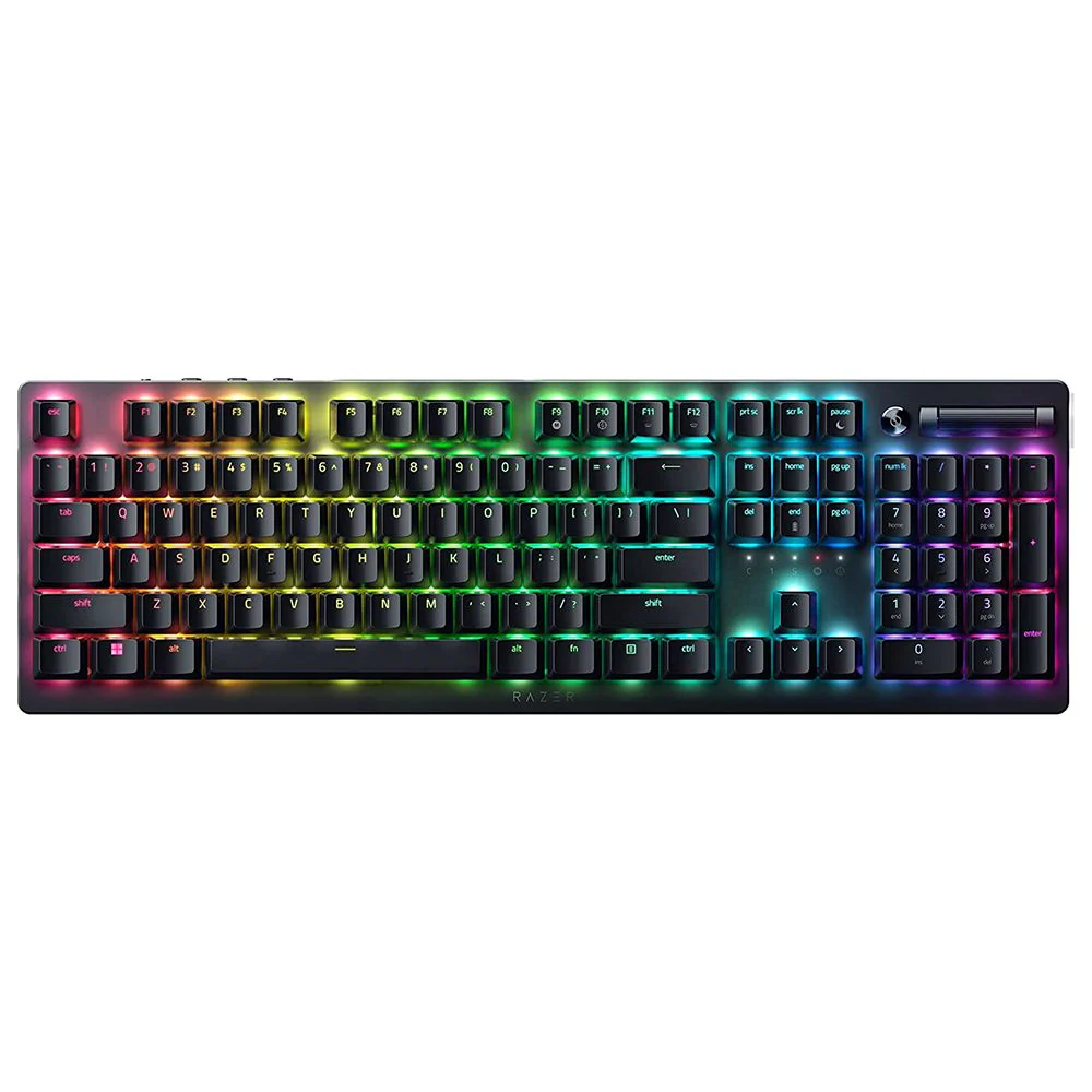 Keyboard Razer Deathstalker V2 PRO , Wireless low profile mechanical linear Red Optical Switches , Chroma RGB , Black , RZ03-04461300-R3P1