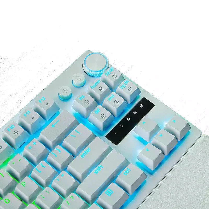 Keyboard Razer HUNTSMAN V3 PRO TKL , Chroma RGB , Analog Optical Switch Gen-2 , Rapid Trigger , US Layout , White , RZ03-04981700-R3M1 - Image 3