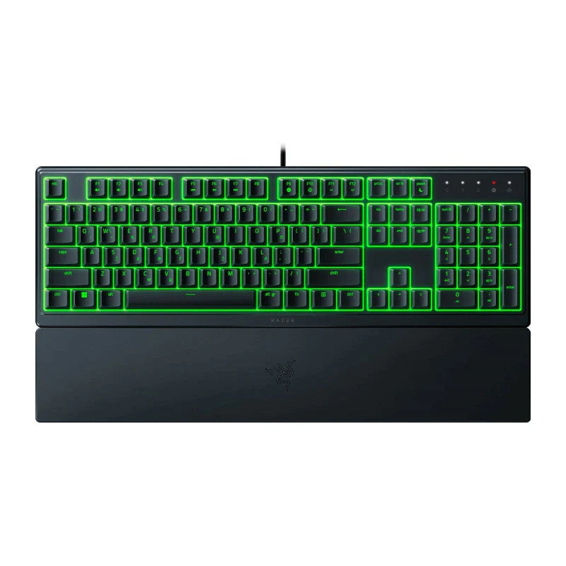 Keyboard Razer ORNATA V3 Χ , Low Profile , Silent Membrane , Split Resist , Chroma RGB , Wrist Rest , RZ03-04471300-R3P1