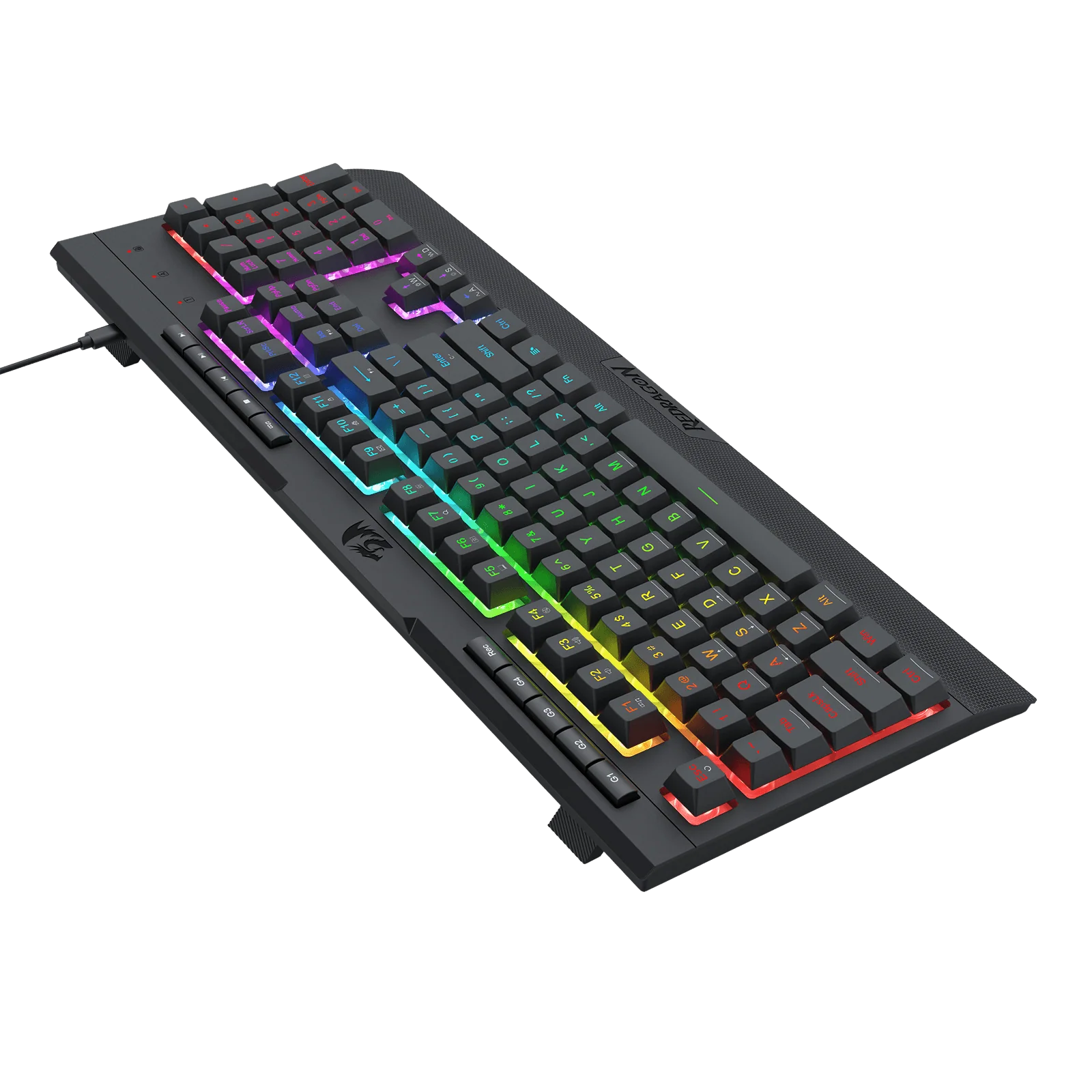 Keyboard Redragon K525 , Wired USB-A , Black , K525-RGB - Image 3