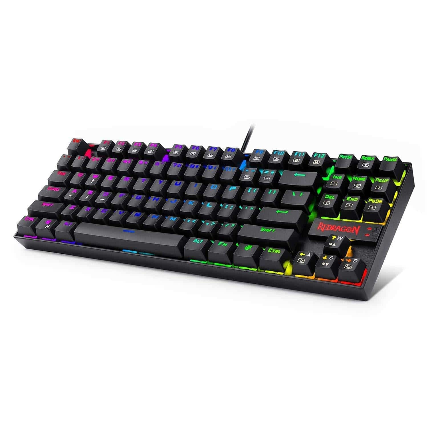 Keyboard Redragon Kumara K552RGB-1 Mechanical , Blue Switch , Black , K552RGB-1