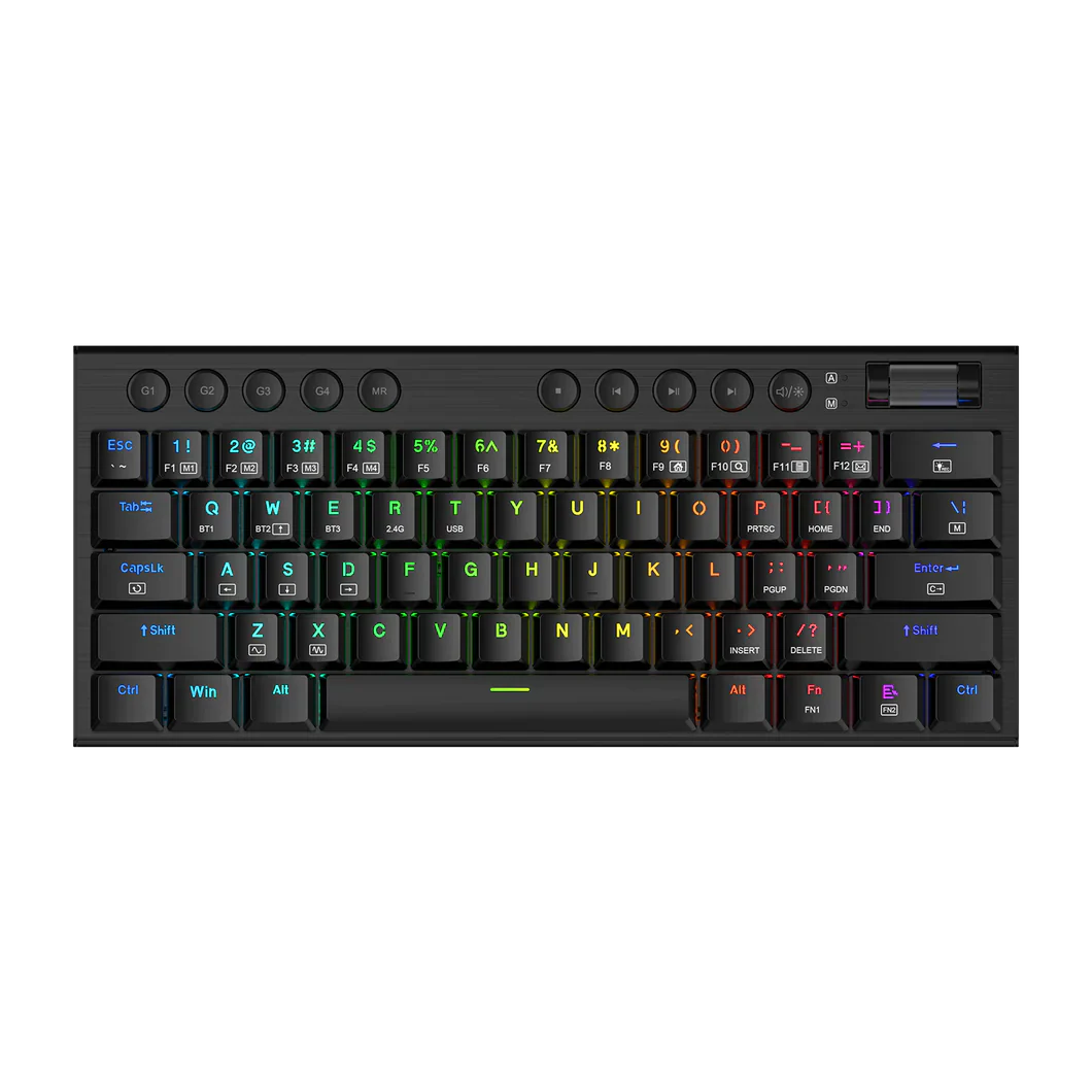 Keyboard Redragon Noctis K632 Pro Wired 2.4G&BT Red Switch