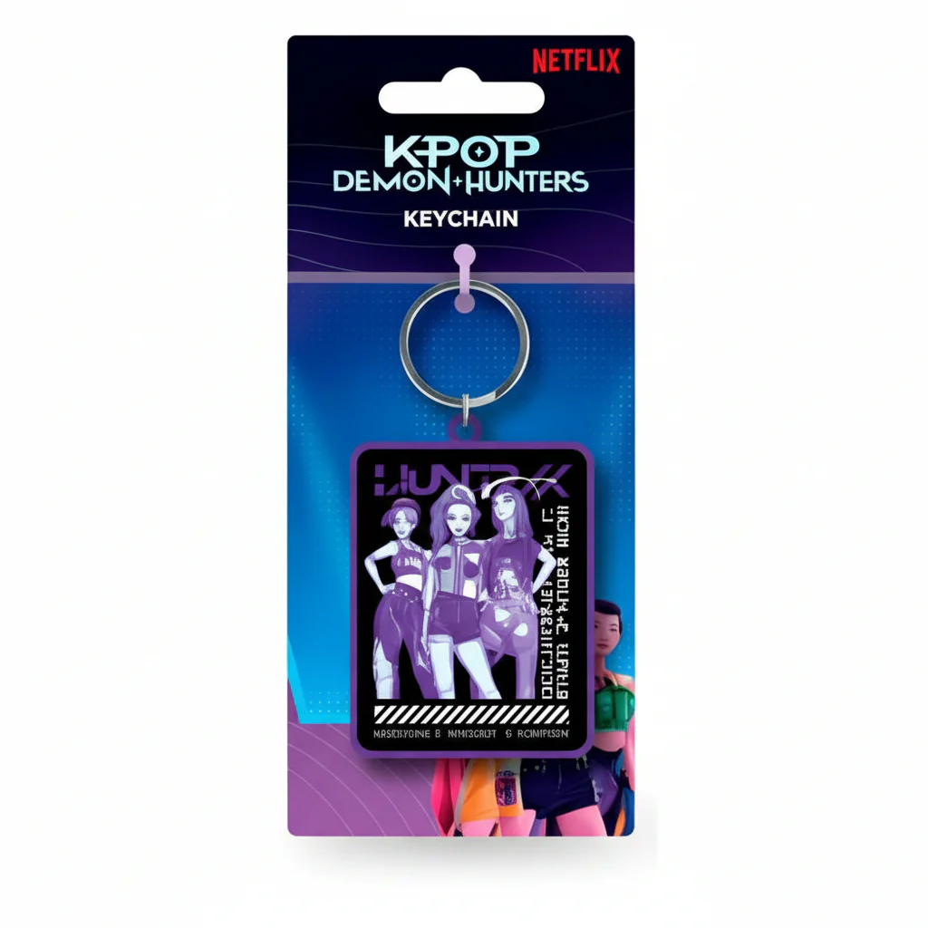Keychain K-Pop Demon Hunters Huntrix Group