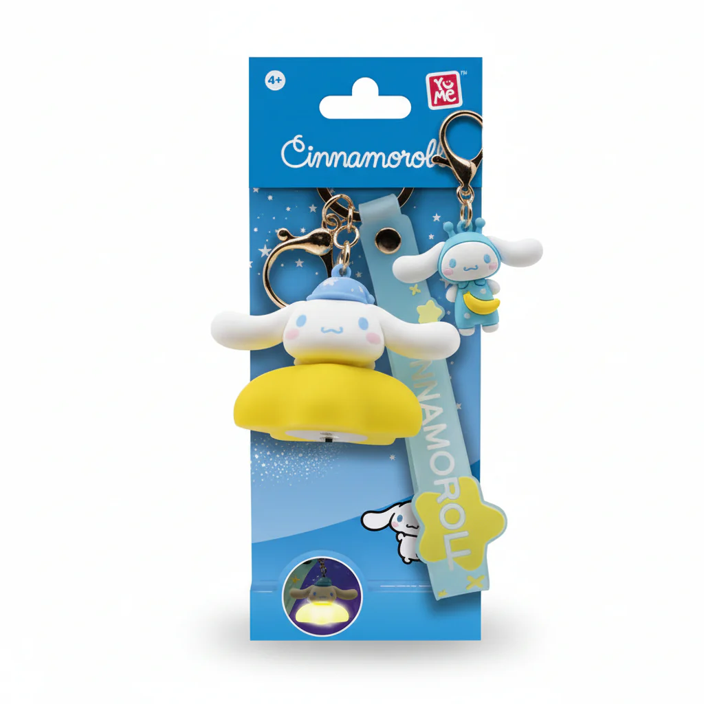 Keychain Light YuMeFigure Hello Kitty & Friends Cinamonroll