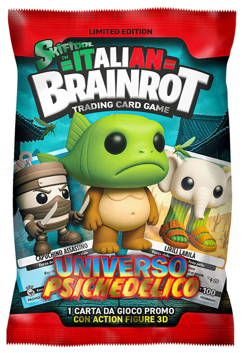 Keychain Skifidol Italian Brainrot + Carta Speciale - Image 2