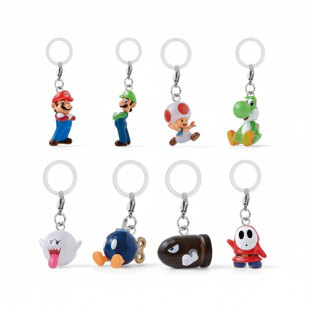 Keychain Super Mario Personal Marker
