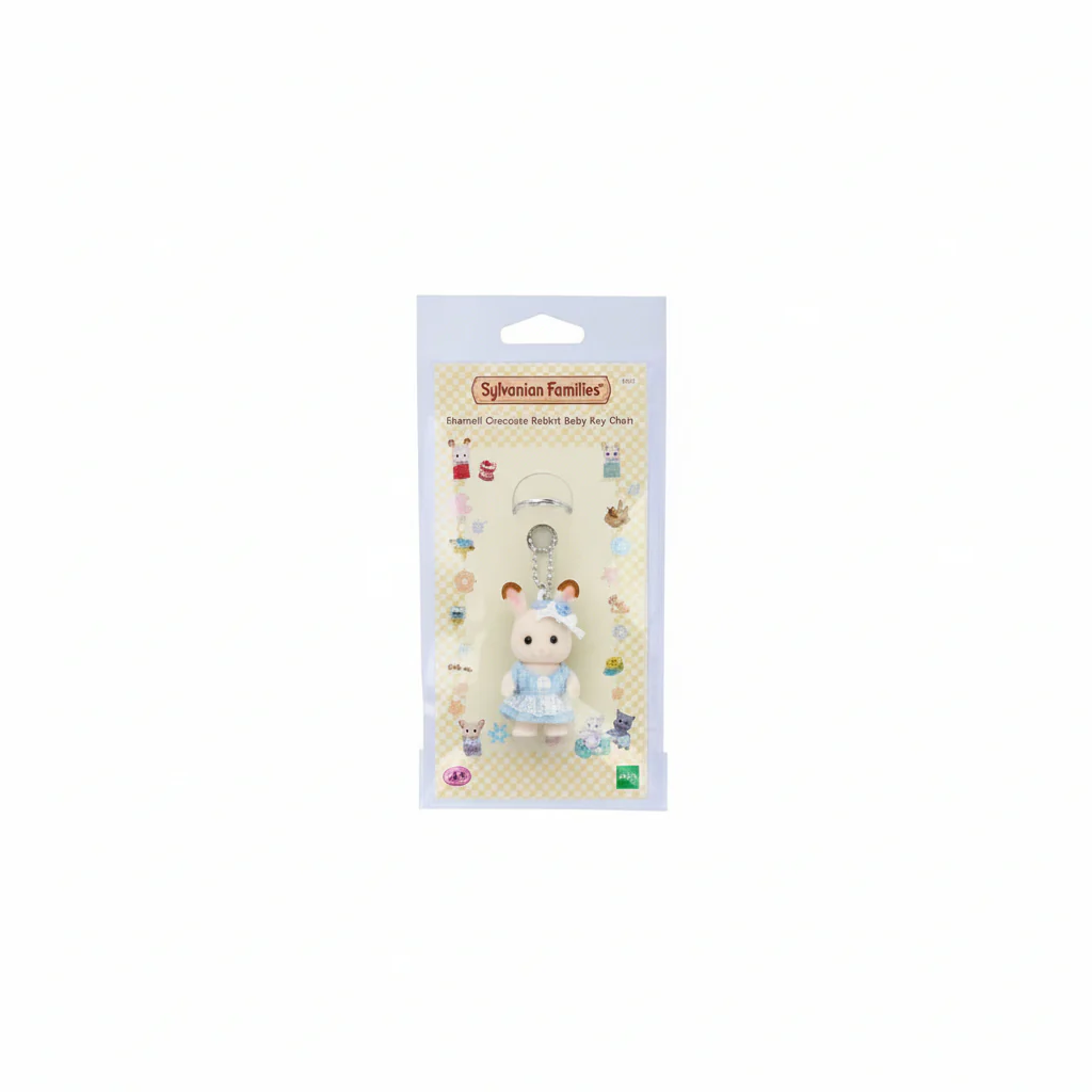 Keychain Sylvanian Families Nursery Chocolate Rabbit Baby