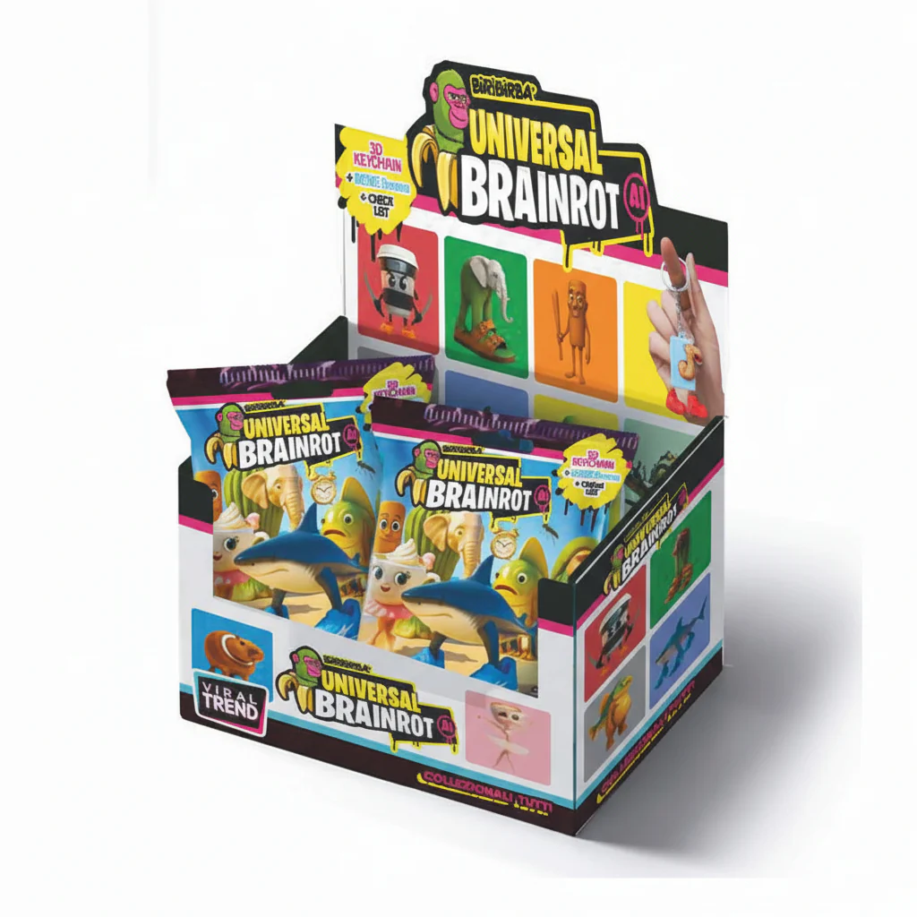 Keychain Universal Brainroot 3D