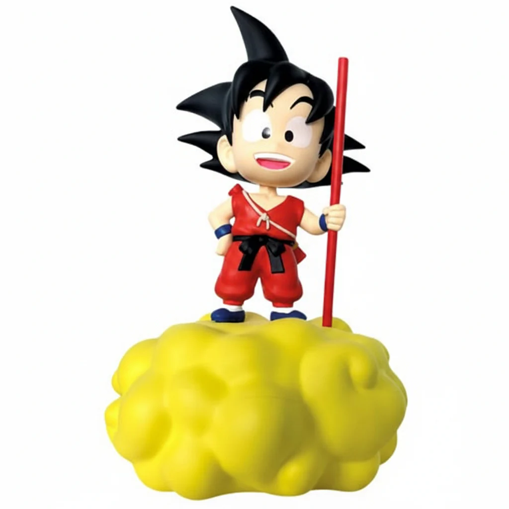 LED Lamp Dragon Ball Kid Goku & Nuvola Speedy
