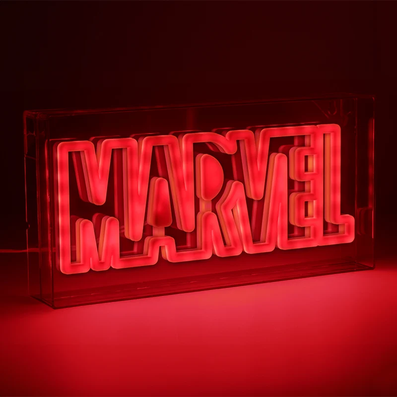 LED Lamp Marvel Logo - Image 3