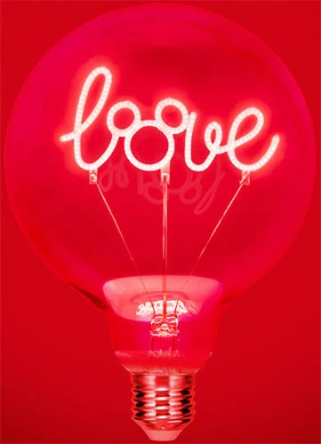 LED Light Neon Bulb Mickey Mouse Love - Image 2