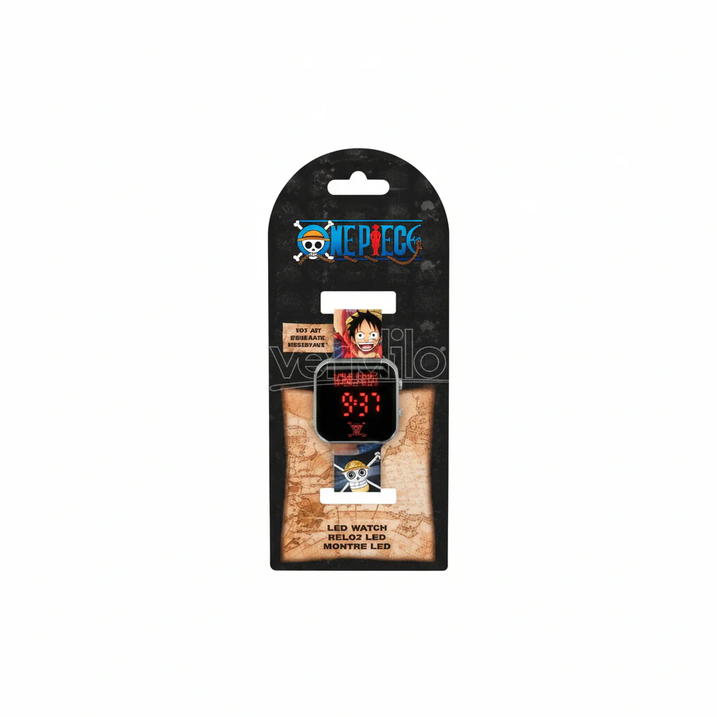 Led Watch One Piece Monkey D. Luffy