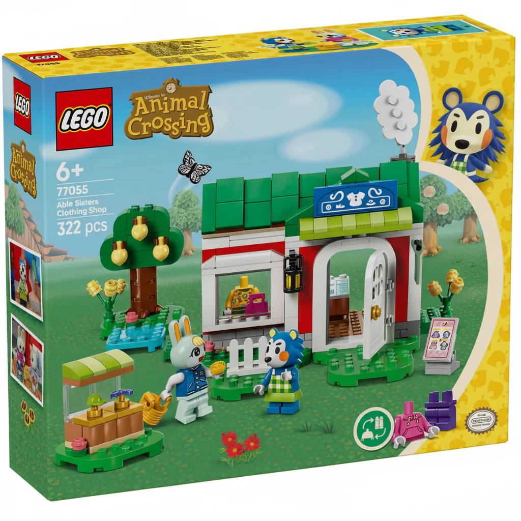 Lego Animal Crossing Able Sisters Clothing Shop 77055