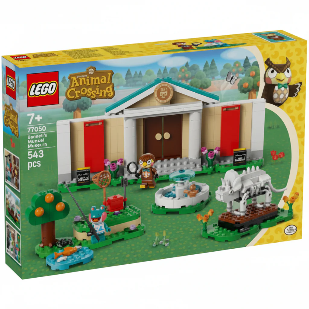 Lego Animal Crossing Blathers's Museum Collection 77056