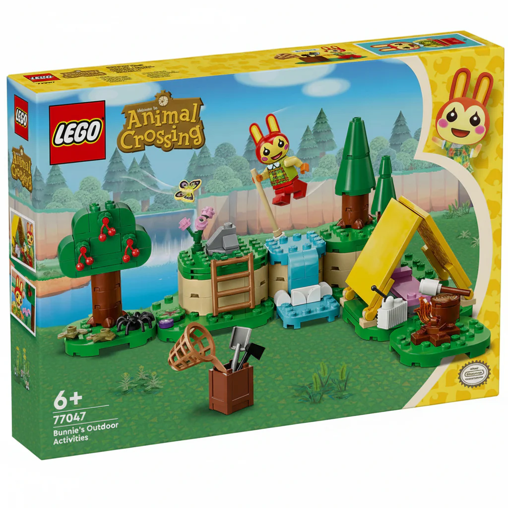 Lego Animal Crossing Bunnie's Outdoor Activities 77047