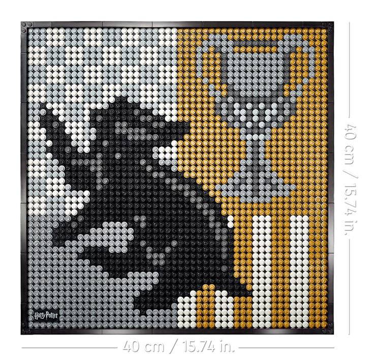 Lego Art Harry Potter Hogwarts Crest 31201 - Image 3