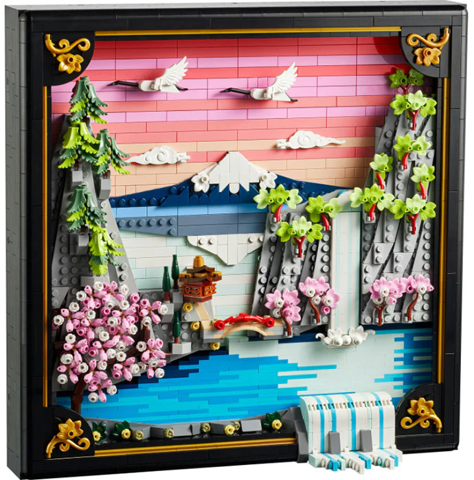 Lego Art Japanese Cherry Blossom Landscape 31218 - Image 2