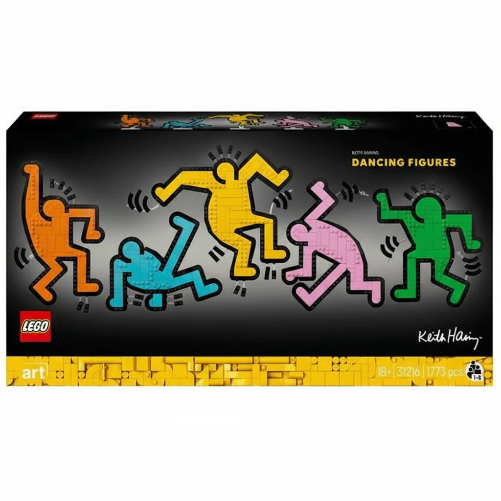 Lego Art Keith Haring Dancing Figures 31216