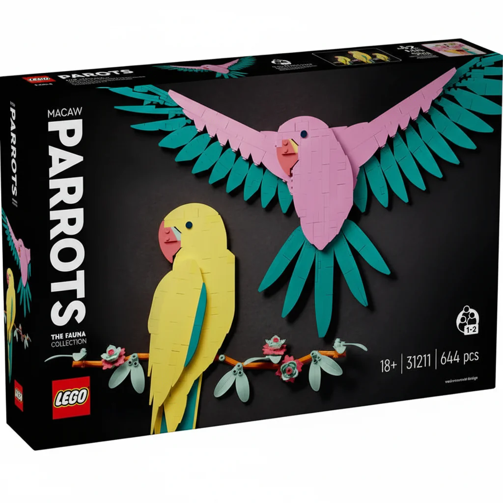Lego Art The Fauna Collection Macaw Parrots 31211