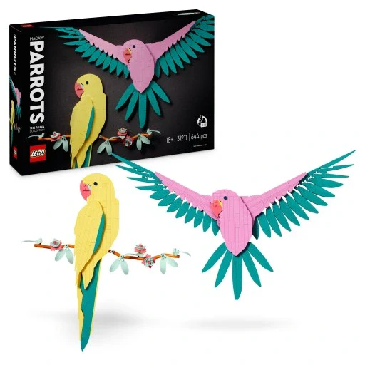 Lego Art The Fauna Collection Macaw Parrots 31211 - Image 5