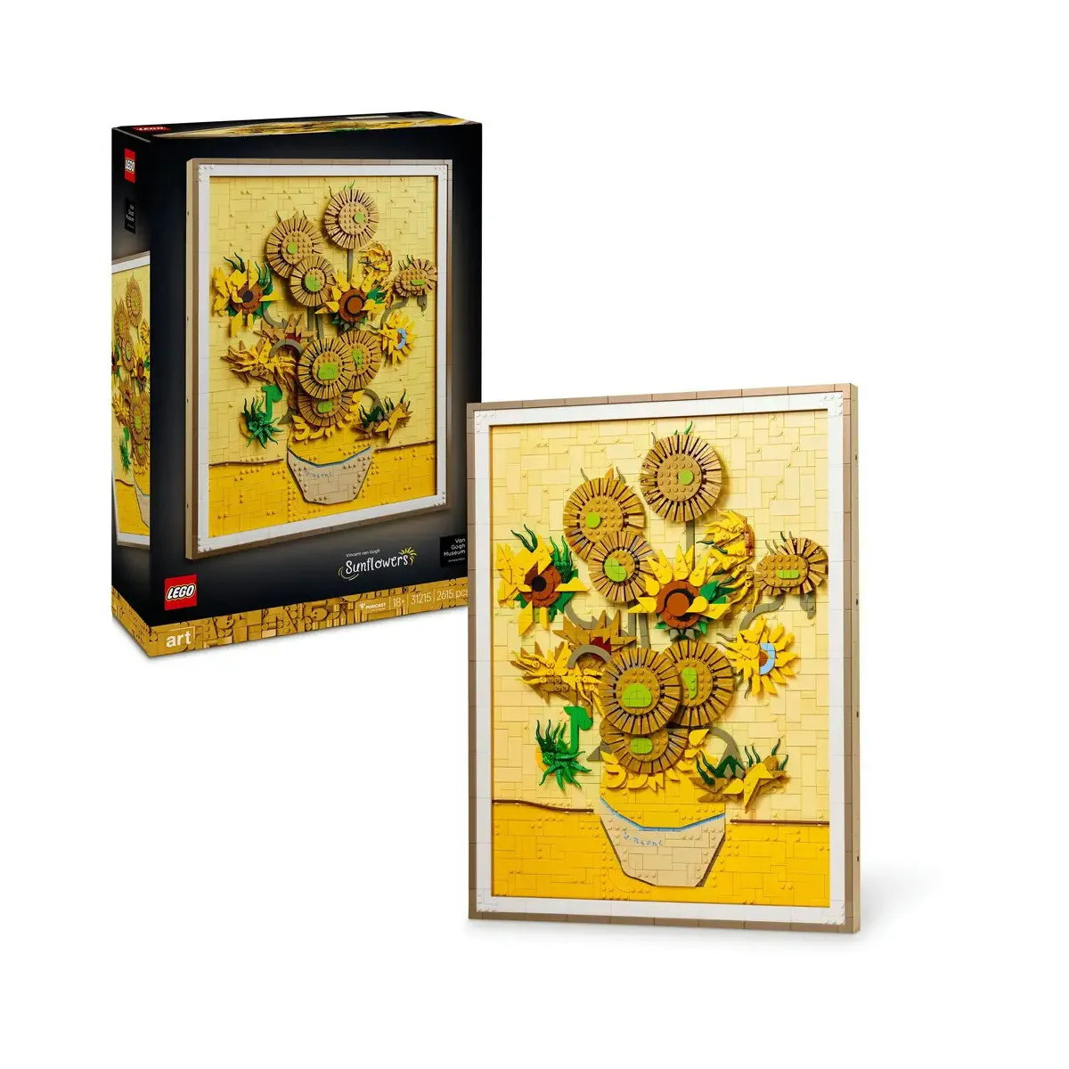 Lego Art Vincent van Gogh Sunflowers 31215 - Image 3
