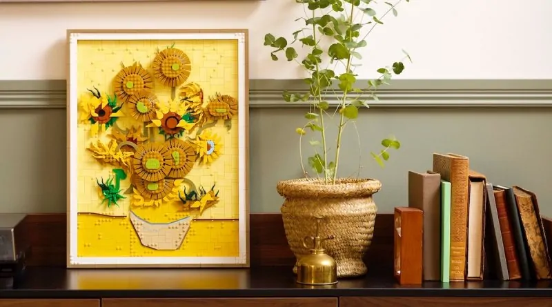 Lego Art Vincent van Gogh Sunflowers 31215 - Image 4