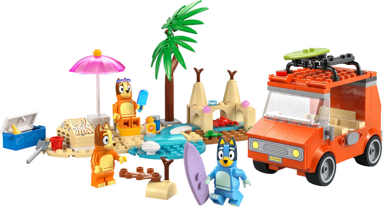 Lego Bluey Bluey's Beach & Family Car Trip 11202 - Image 2