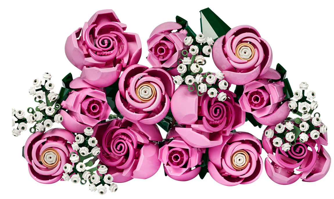 Lego Botanicals Bouquet Of Pink Roses 10374 - Image 2
