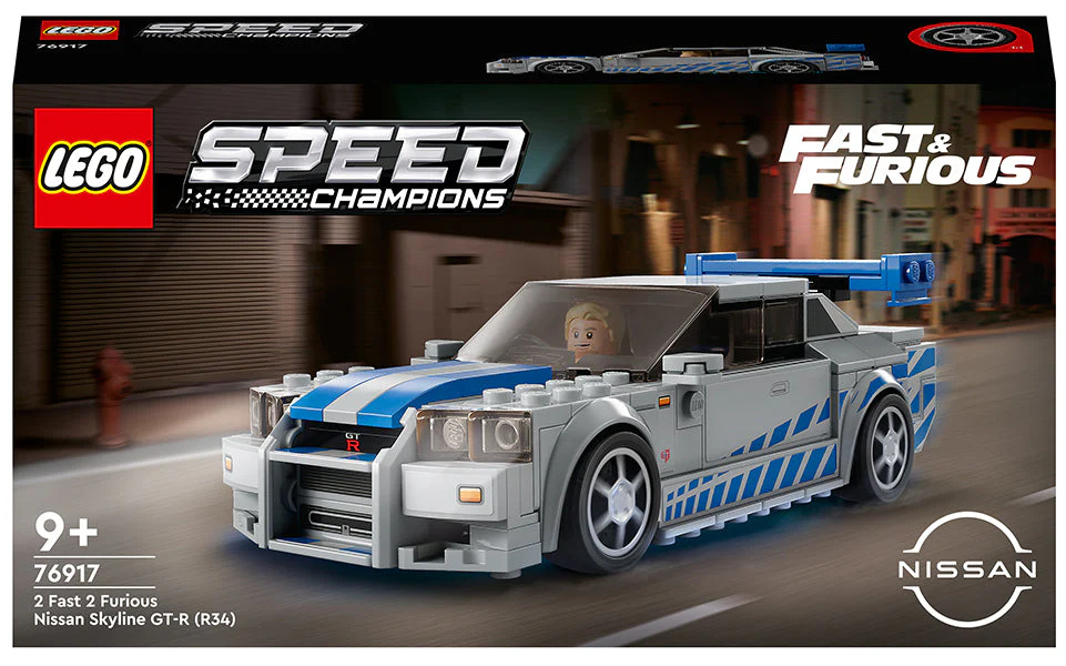 Lego Champions  2 Fast 2 Furious Nissan Skyline GT-R (R34) 76917